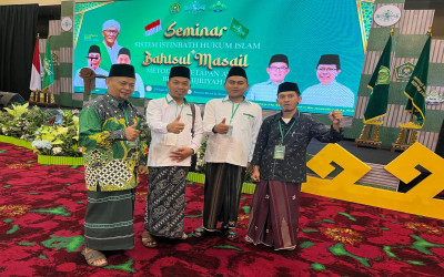 Pengurus Cabang Nahdlatul Ulama (PCNU) Makassar Ikuti Seminar Sistem Istimbath Hukum dan Bahtsul Masail